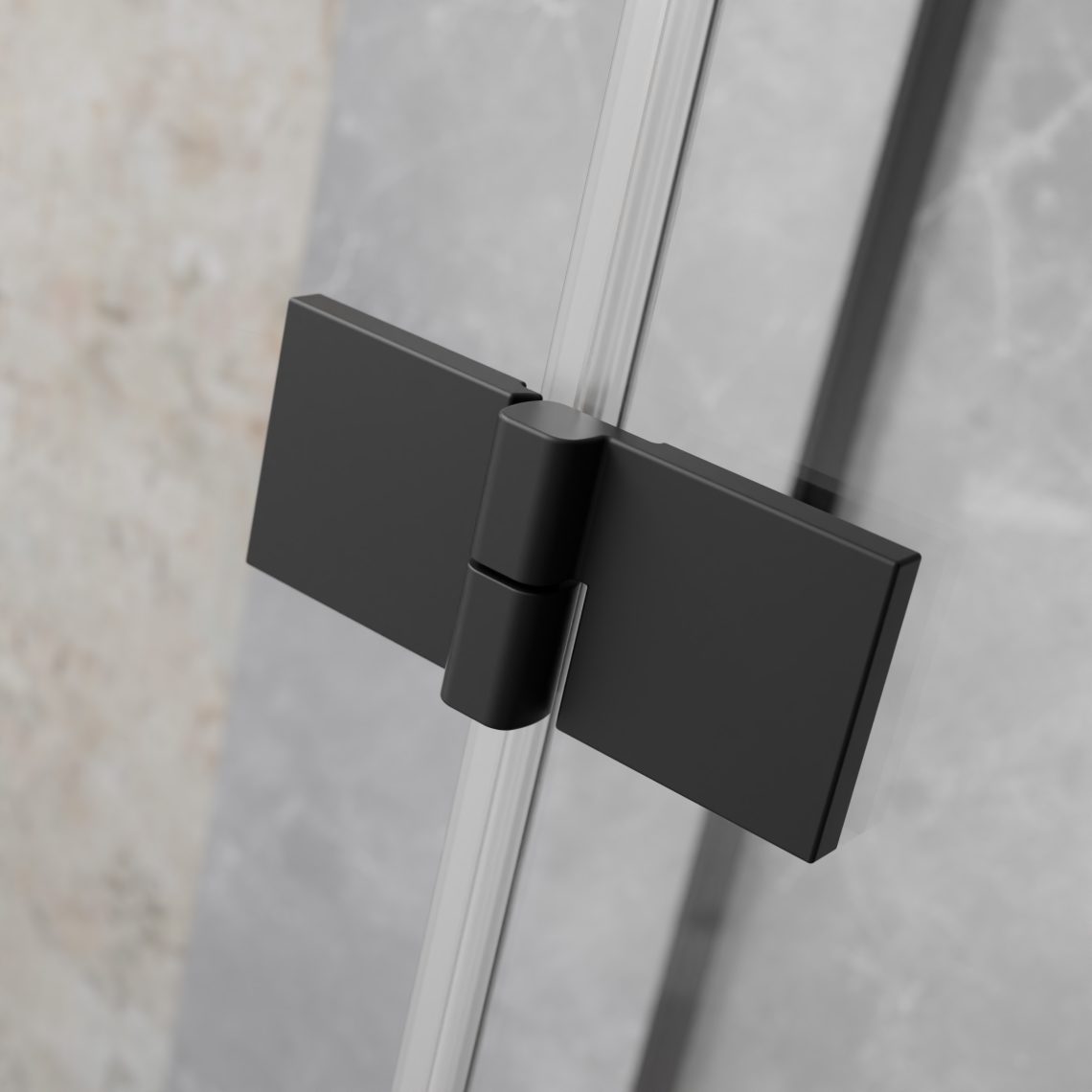 Душевая дверь 100 см Radaway Essenza Black DWJ 100 R