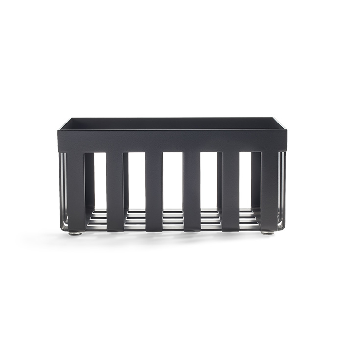 Decor Walther DW 354 Бокс универсальный 20x12.5x9.5см, настольный, цвет: черный матовый 845860