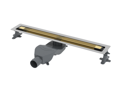 981-80-G Душевой лоток Boheme B&T INFINITY 80см, золото