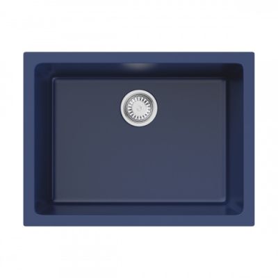 4993049 Omoikiri Okinoshima 61-U/I-IB Matt Natceramic/indigo blue