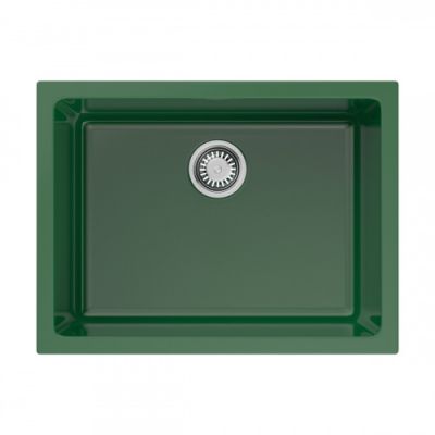 4911263 Omoikiri Okinoshima 61-U/I-RG Glossy Natceramic/royal green