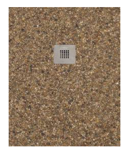 Душевой поддон 80x100 Onarea RIN Marron