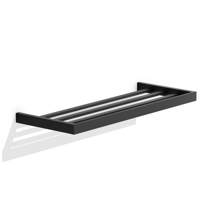 Decor Walther CONTRACT CT KHT Полка для полотенец 600х240х30 мм., цвет черный матовый 651460