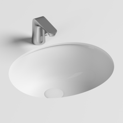 Умывальник овальный встраиваемый под столешницу Element 510*420*195мм, Ceramica Nova CN6042