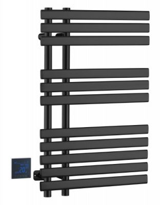 Полотенцесушитель электрический сухой VENTURO BLACK 723-B