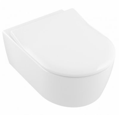 Унитаз подвесной 53 см Villeroy&Boch Avento Plus 5656RSR1 с сиденьем микролифт