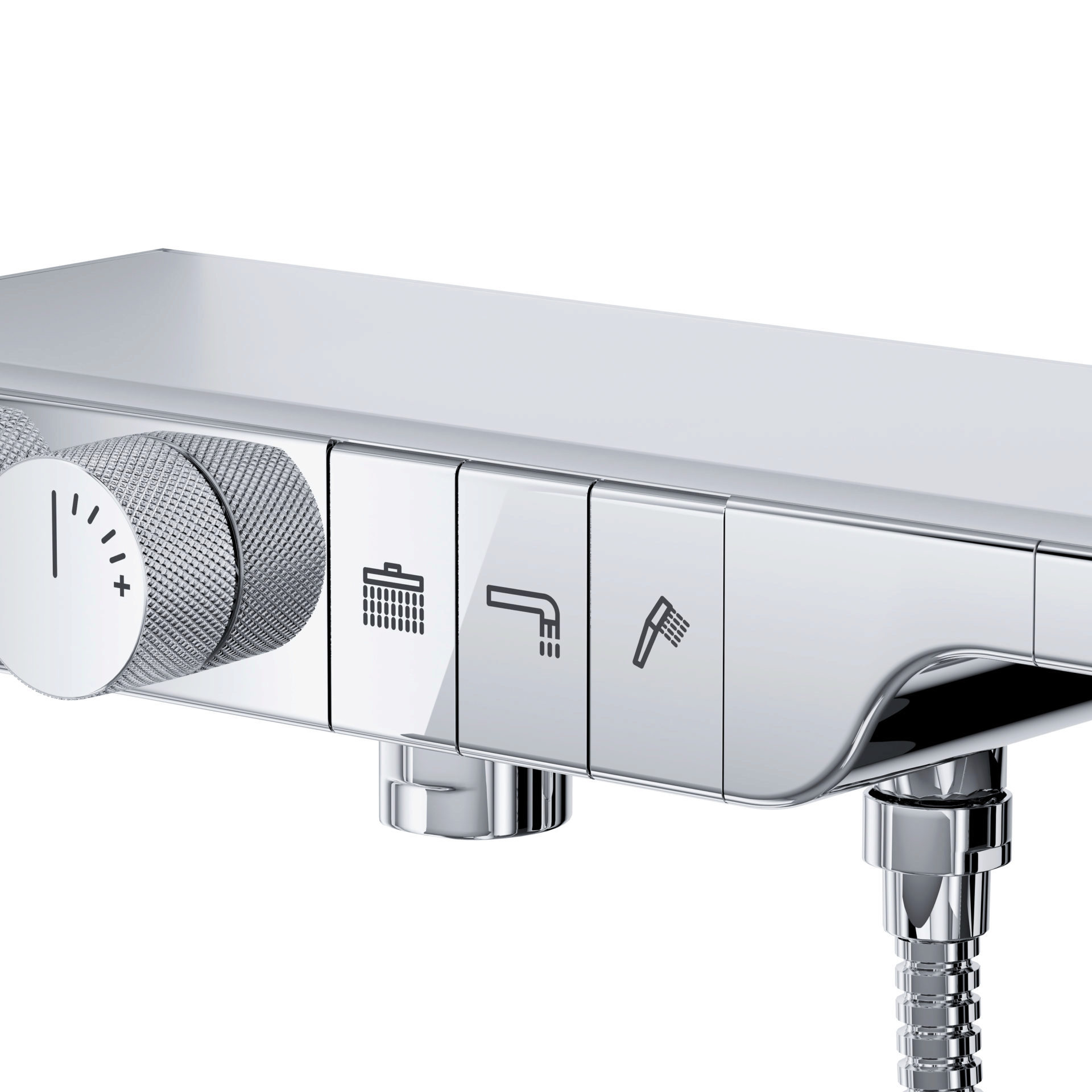 Maxonor AXIOM PL24109 Душевая система с термостатом, хром