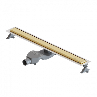 982-80-G Душевой лоток Boheme Premium Linear 80см, золото