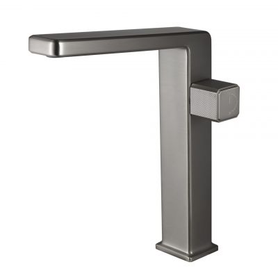 Maxonor ABSOLUTE PL11109-9 Смеситель для раковины высокий, графит матовый