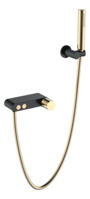 Смеситель STICK для ванны BLACK DIAMOND GOLD 123-BG