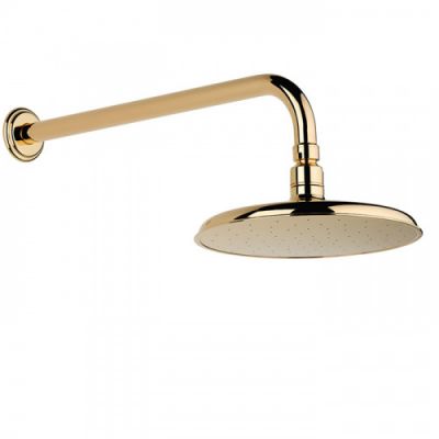 THG Panthere Cristal clair Верхний душ Ø 200 мм., цвет: полированное золото U6A-F01-286