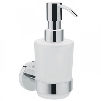 Hansgrohe Logis Universal Диспенсер для жидкого мыла, подвесной, цвет: хром/белый 41714000