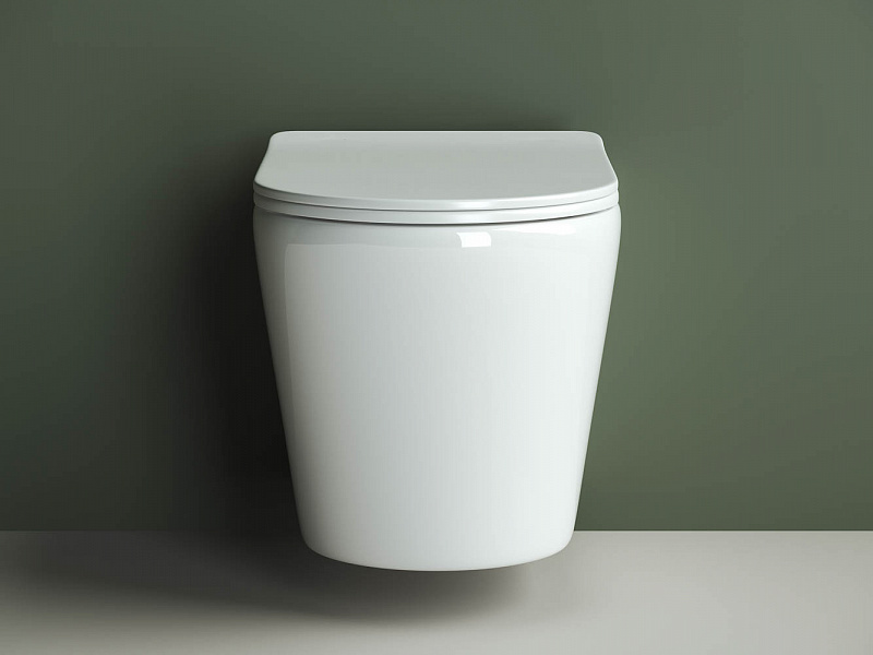 Унитаз подвесной с крышкой плавного опускания Ceramica Nova Highlight CN1804