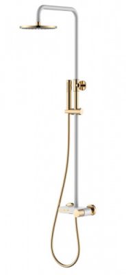 Стойка для душа STICK WHITE TOUCH GOLD 128-WG.2