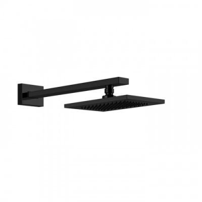 Gessi Rettangolo Верхний душ для настенного крепления 216x140мм, цвет: Black XL 20148#299