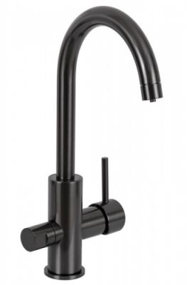 Cмеситель для кухни Remer X Style N792DWCFP, черный брашированный хром