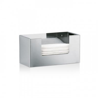 Decor Walther DW 117 Диспенсер для салфеток 27x13x14см, подвесной, цвет: сталь полированная 818970