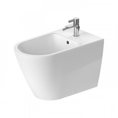 Duravit D-Neo Биде напольное 37x65х40 см, с переливом, с 1 отв., цвет: белый 2294100000