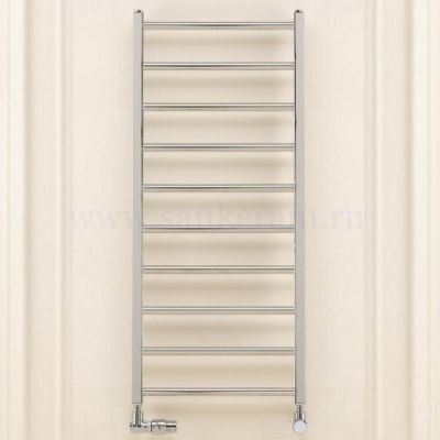 Полотенцесушитель водяной 450x1040 Zehnder Stalox белый