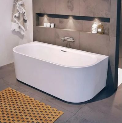 Ванна акриловая RIHO Desire Wall Mounted 184x84 без гидромассажа BD0700500000000