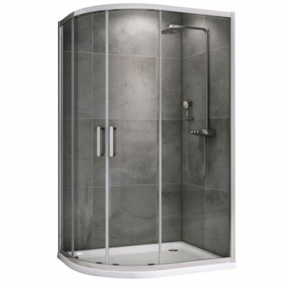 Душевой уголок 90x100 ABBER Schwarzer Diamant AG01190