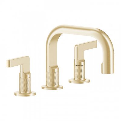 Gessi Inciso Смеситель для раковины на 3 отв., цвет: золото 58012#246