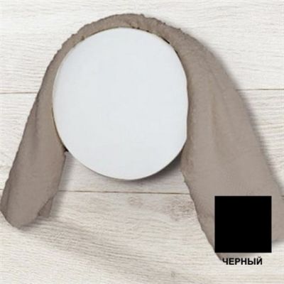 APEL000199.HOM CUZCO RESIN полотенцесушитель круглый, чёрный