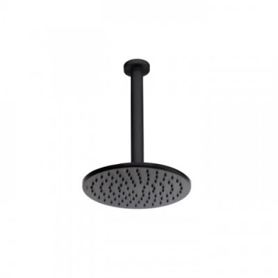 Bossini Cosmo Верхний душ d28см., потолочный, цвет: черный матовый H30596G.073