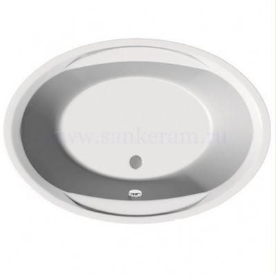 Ванна акриловая овальная Vayer OPAL 180x120