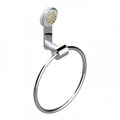 THG Hirondelles Gold Stamped Полотенцедержатель-кольцо 18см., цвет: хром A4L-A02-504N