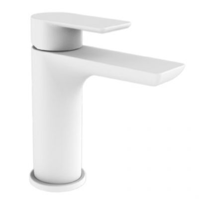 68304543 Palazzani QI смеситель для раковины, 3/8"белый матовый
