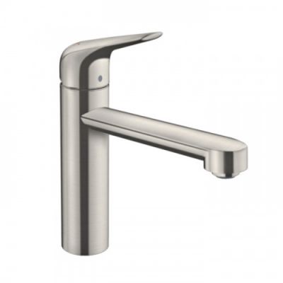 Hansgrohe Focus Смеситель для кухни, однорычажный, на 1 отв., излив: 19,8см., цвет: сталь 71806800