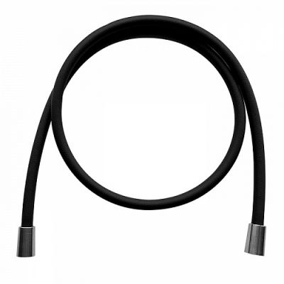 Carlo Frattini Spillo Steel Шланг для душа 1500 мм., цвет: INOX/черный матовый F2957NINOX