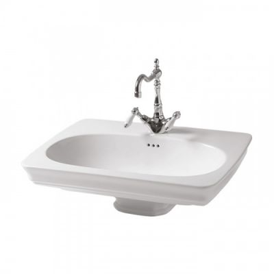 Artceram CIVITAS Раковина 68х50 см, 1 отв., подвесная, цвет: белый