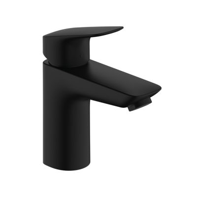 71101670 Hansgrohe Logis Смеситель для раковины 100, однорычажный, без сливного набора, цвет: матовый черный