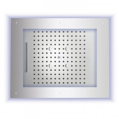 Bossini Frame Multifunctions Верхний душ 60x50см., 3 режима, потолочный, цвет: хром HI0930.030