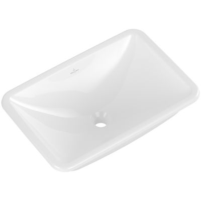 4A570001 Раковина встраиваемая снизу Villeroy&Boch, Loop&Friends, шгв 54*34, цвет-альпийский белый