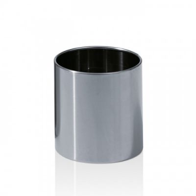 Decor Walther DW 105 Корзина для бумаги 20xh21см, напольная, цвет: сталь полированная 606070