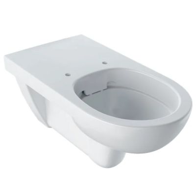 500.262.01.1 Geberit Selnova Comfort Унитаз подвесной 700 мм, безободковый удлиненный, для ММГН, белый