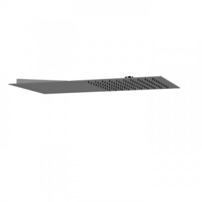 Gessi Tremillimetri Верхний душ QUADRO 30х55см , цвет: Black Metal Brushed PVD 33081#707