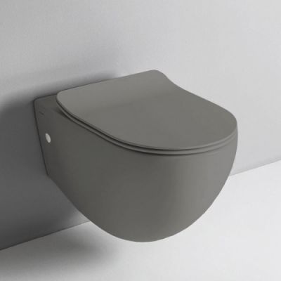 Унитаз подвесной 52 см ArtCeram File 2.0 FLV004 1500 grigio oliva