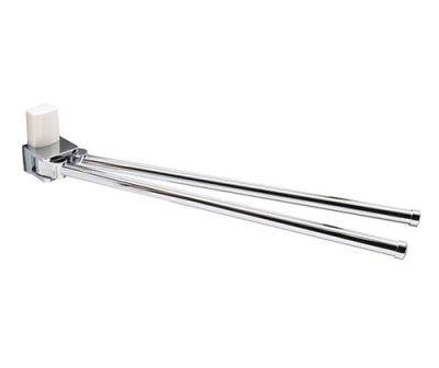 Leine K-5031WHITE Держатель полотенец двойной Размеры (Ш/В/Г): 43х7х5 см