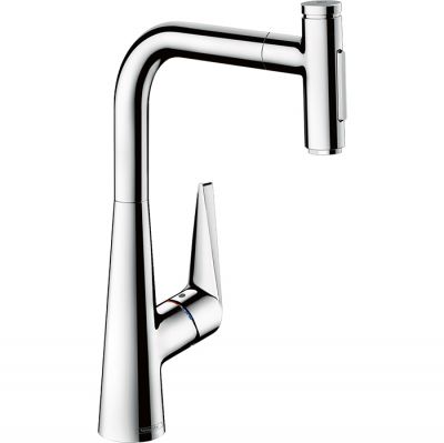 72823000 Hansgrohe Talis Select M51 Смеситель для кухни, на 1 отв., с выдвижной лейкой, цвет: хром