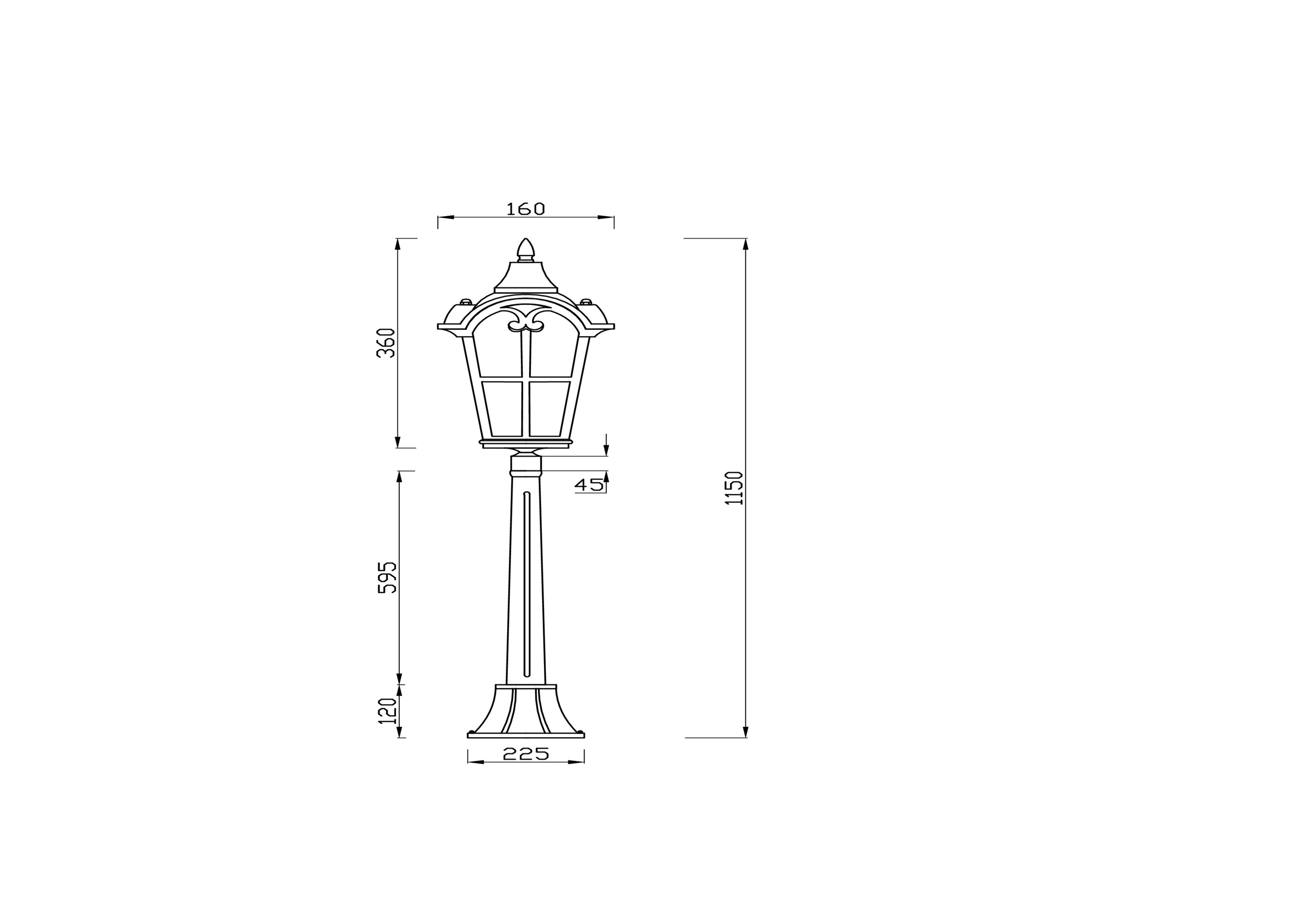 Maytoni OutdoorЛандшафтный светильник O413FL-01BZ1