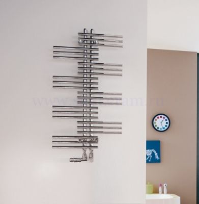 Полотенцесушитель водяной 908х500 Zehnder Yucca YSC-090-050/0 Chrom с теплоносителем