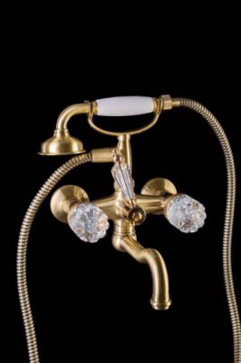 Смеситель для ванны Boheme CRYSTAL 313-CRST
