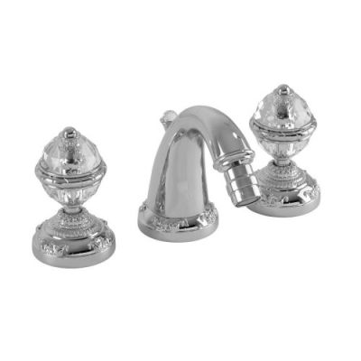 CRISTALIA Смеситель д/биде на 3 отв., ручки SWAROVSKI ML.CRS-3725.CR хром