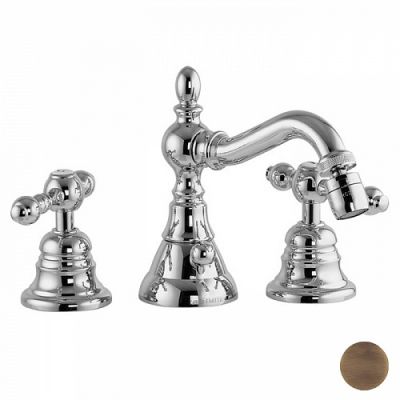 Carlo Frattini Epoque Смеситель для биде на 3 отверстия, цвет: бронза F5052BR