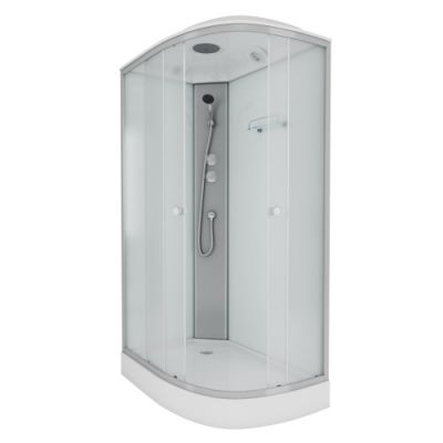 Niagara Eco Душ.каб. NG-4312-14L (1200х800х2150) низкий поддон(13см) стекломатовое