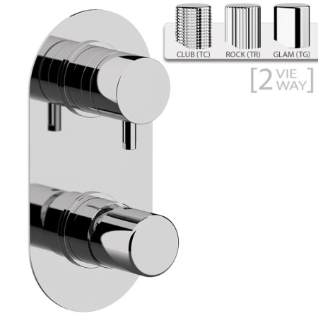 Смеситель для душа Daniel Trilogy TG612D3KBDP, золото брашированное